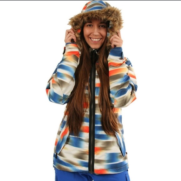Burton Scarlet Dry Ride Snow Jacket in Mirage XS - snowboard ski outdoors winter - Picture 1 of 14